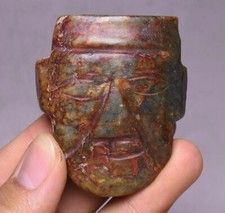 Ciondolo amuleto testa persona