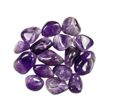 Pietre vere naturali Ametista Burattata minerale cristalloterapia chakra