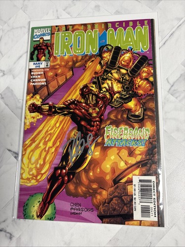 Invincible iron man - man, firmato