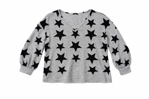 Top con scollo v - a,