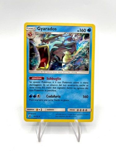 Carta pokemon gyarados 70 - carta,
