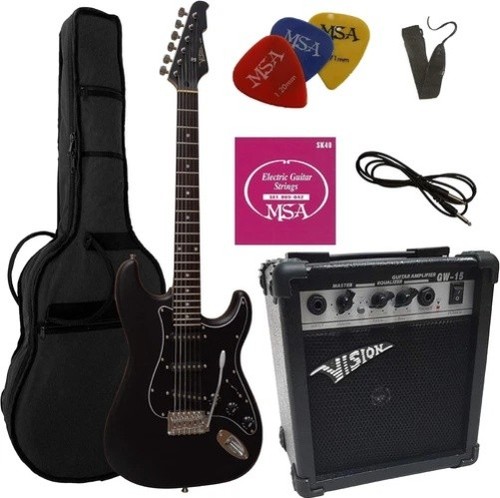 Msa chitarra elettrica - chitarra, nero