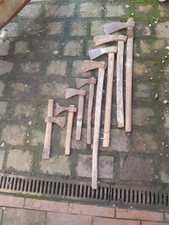 Lotto 8 antiche asce Boscaiolo Carpenteria Valtiberina Casentino ferro battuto