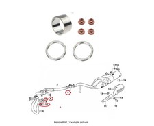 Kit guarnizioni collettore