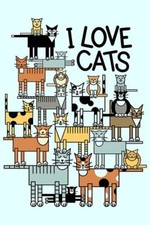 Poster Manifesto Locandina Pubblicitaria Stampa Vintage Amanti Animali Gatti