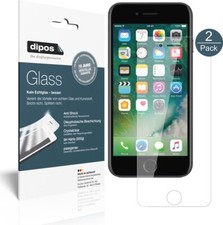 Set 2 pellicole protettive per iPhone 8 Plus dipos Glass durezza 9H plastica