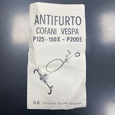 Antifurto cofani/ Sacche  vespa px 125-150-200 ricambio epoca