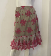 DENNY ROSE Gonna beige pizzo