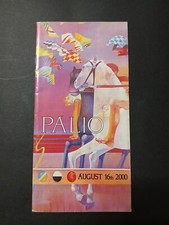 PALIO DI SIENA PALIO 16 AGOSTO 2000 DEPLIANT COMUNE DI SIENA EDIZIONE IN INGLESE