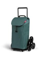 Carrello Spesa Tris New Verde  3 + 3 Ruote Max 30 Kg Gimi