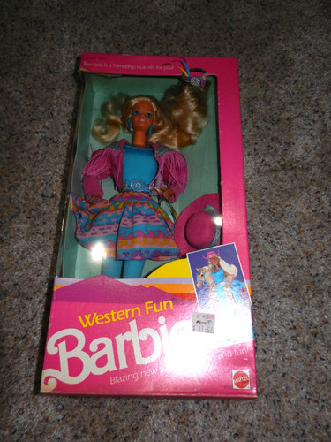 Barbie western fun vintage - western,