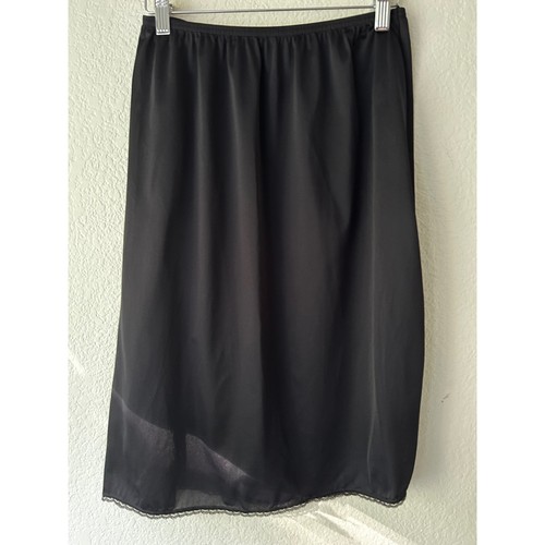 Vanity fair black nylon half - vanity,