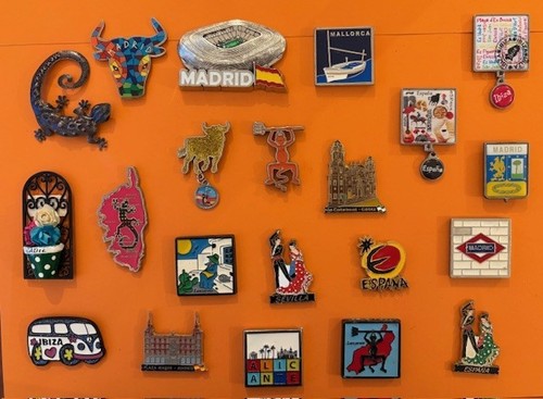 Souvenir fridge magnet metal - souvenir,
