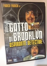 IL Gatto di Brooklyn Aspirante Detective DVD Franco e Ciccio Edi Brooklin CFoto