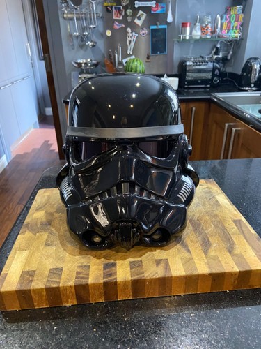 Stormtrooper helmet black - stormtrooper, star