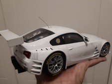 BMW Z4 CUOPE' RACE CAR PLAIN BODY scala 1/18 AUTOART senza scatola no box