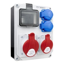 Distributore di corrente HL 32A 16A Distributore di corrente da cantiere...