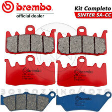 PASTIGLIE FRENO BREMBO ANTERIORI + POSTERIORI BMW R 1200 GS 2013 - 2018