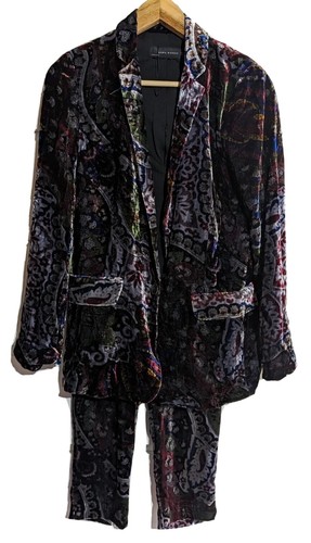 Zara paisley velluto - velluto, gelso