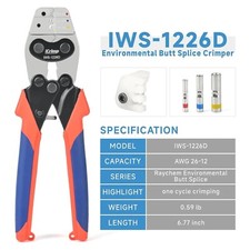 IWS-1226D Crimpatrice per