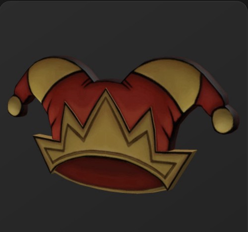 Robl0x jester hat pin - robl0x,