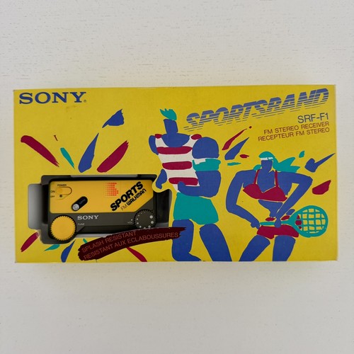 Radio stereo sony srf f1 - radio, fm