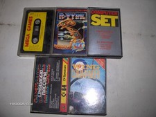 Lotto 5 Cassette COMMODORE 64