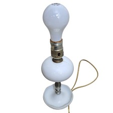 Lampada accento vetro latte