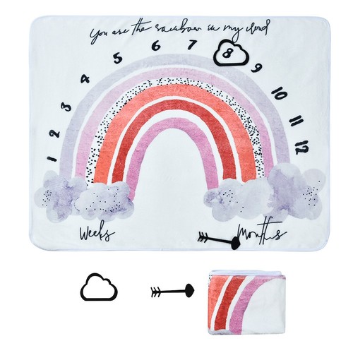 Coperta milestone neonato - coperta,