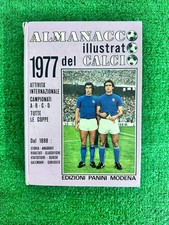 ALMANACCO ILLUSTRATO DEL CALCIO ITALIANO 1977 OTTIME CONDIZIONI PANINI