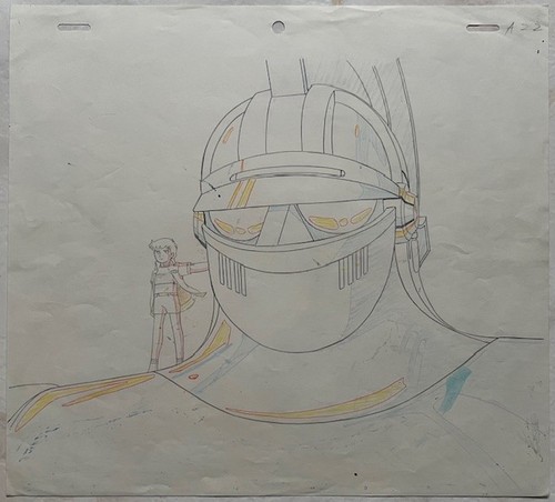 Anime cel genga tetsujin - cel, go