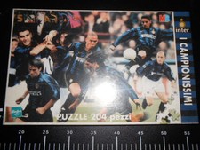 Puzzle 204 pezzi MB HASBRO Pazza * INTER * Ronaldo Baggio Vieri Campionissimi