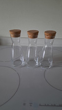 3 bottiglie con tappo sughero. Circa 200 Ml Cad