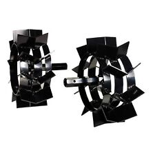 Coppia ruote metalliche per