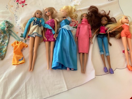 Lotto barbie varie vestiti - lotto,