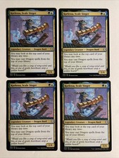 4x Mtg Baldur's Gate Korlessa, cantante in scala quasi nuovo/m Magic The Gathering