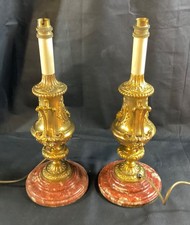 Coppia di lampade da tavolo