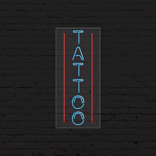 Insegna tatuaggio per - insegna,