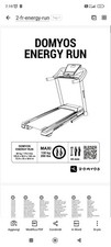 Tapis Roulant Energy Run Domyos - Elettrico e pieghevole [COME NUOVO]