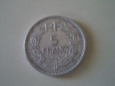 MONETA FRANCIA 5 CINQUE FRANCHI FRANCESI FRANCS - ANNO 1947