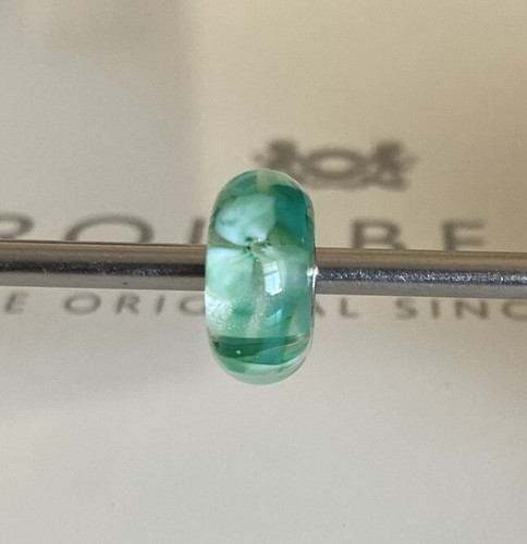 Trollbeads perlina fiori verde - perlina,