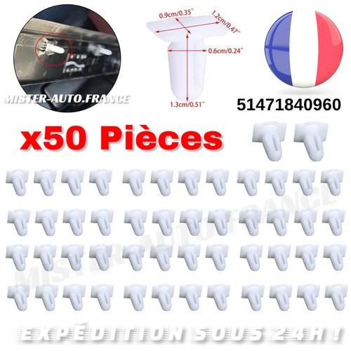 Clips fixation seuil - clips, porte