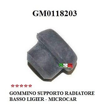 Gommino supporto radiatore - supporto,