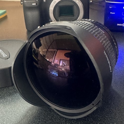 Samyang 8mm fish eye - ae, fish-eye