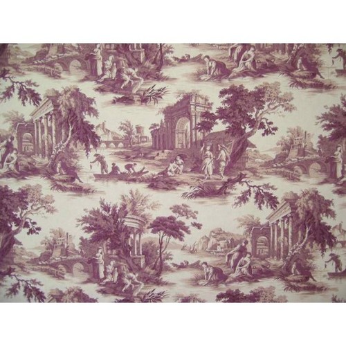Toile jouy scène pêche - de,