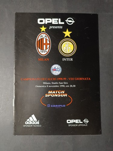 Programma milan inter - milan,