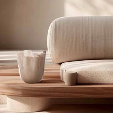 Venini Vaso Fazzoletto Moka