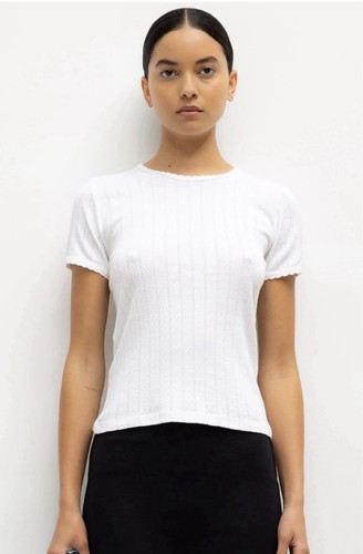 Shirt girocollo leset - t-shirt,