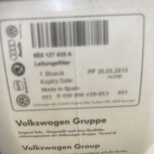 Filtro nafta audi 8e0127435 - nafta,