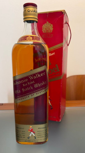 Johnnie walker red label - johnnie, old